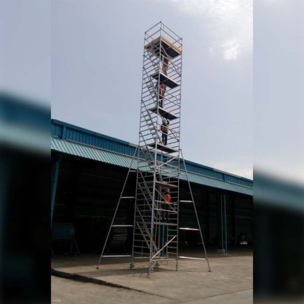 Aluminium Scaffold Trestle Heavy Duty Cuplock Scaffolding Mild Steel Blue Manufacturers, Suppliers, Exporters in Doha