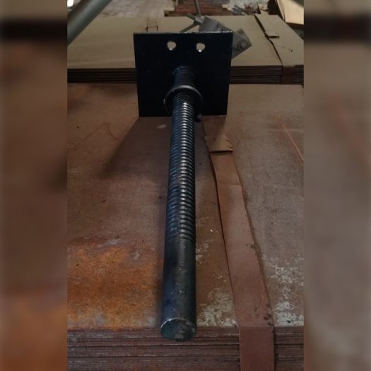 U Jack And Base Jack Mild Steel Base Jack Blue 600 mm Strong and Reliable Manufacturers, Suppliers, Exporters in Buria